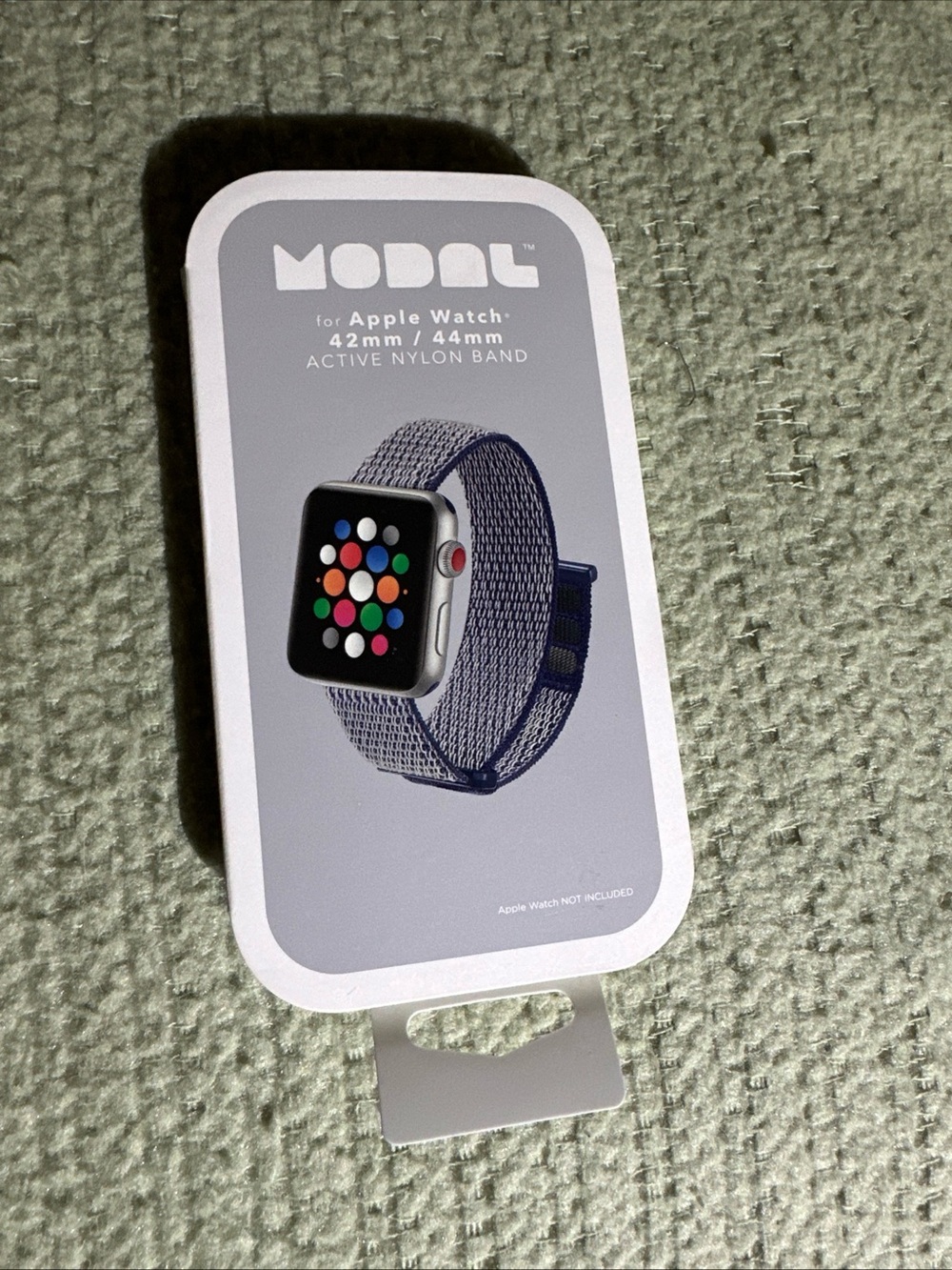 Modal Nylon Active Replacement Band for Apple Watch - Navy Blue